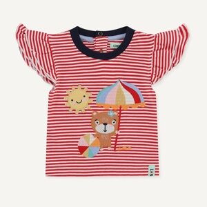 Lilly + Sid Lilly at the Beach Appliqué T-shirt 18-24 months